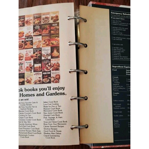 Better Homes & Gardens New Cookbook vintage 1981 - 9th Ed, 8th Printing 5 Ring - Picture 6 of 8